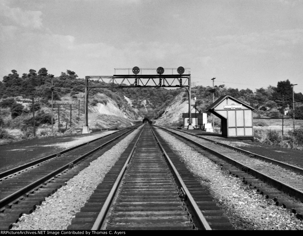 PRR Radebaugh Tunnel, c. 1953